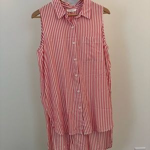 BeachLunchLounge Swim Coverup Shirt M/M